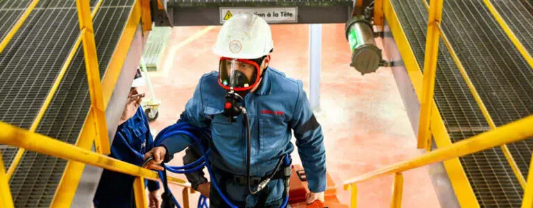 Formation au port des appareils respiratoires isolants