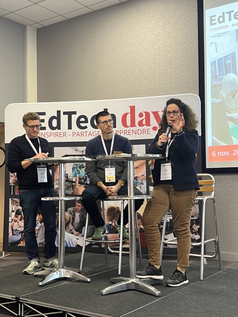 Nos intervenants lors de la conférence EDTECH à Lyon